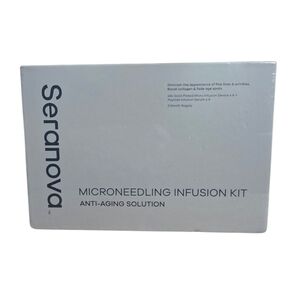 Seranova Microneedling Infusion Kit Anti-Aging Solution 3 Month Supply Sealed!